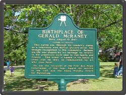 Birthplace of Gerald McRaney